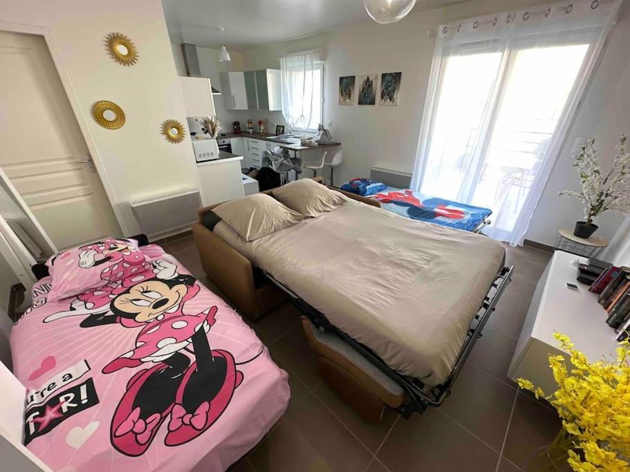 Proche Disney Et Paris - Studio Terrasse Et Parking Prive Montevrain Luaran gambar
